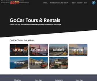 Gocartours.com(Exciting sightseeing activities in San Francisco) Screenshot