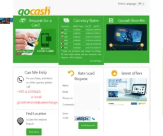 Gocashcards.com(Prepaid Travel Card) Screenshot