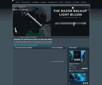 Gocaverndiving.com(Razor Go Side Mount) Screenshot