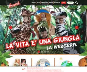 Gocciole.it(I biscotti più amati d'Italia) Screenshot