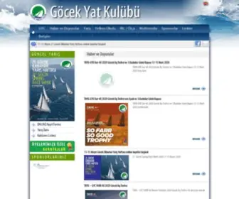 Gocekyachtclub.org(Göcek) Screenshot