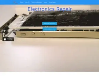 Gocellphonerepair.com(How perform your own cell phone repairs) Screenshot