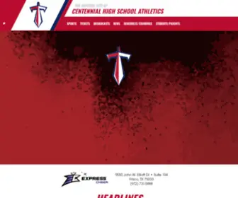 Gocentennialtitans.com(Centennial High School (Frisco) Screenshot