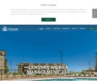 Gocentury.com(Century Sales & Management) Screenshot
