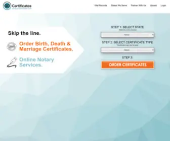 Gocertificates.com(Go-Certificates) Screenshot