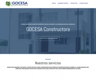 Gocesa.com(Soluciones de construcción en Costa Rica) Screenshot