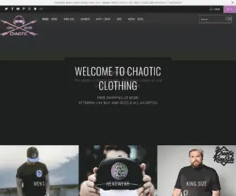 Gochaotic.com.au(Chaotic Clothing) Screenshot