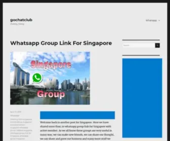 Gochatclub.com(Home) Screenshot