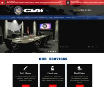 Gociai.com(Certified Independent Adjusters Inc) Screenshot