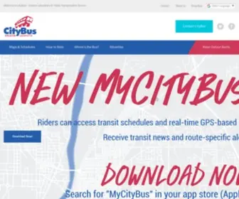 Gocitybus.com(CityBus of Lafayette Indiana) Screenshot