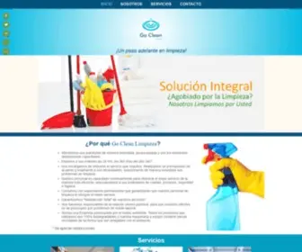 Goclean.com.mx(Go Clean) Screenshot