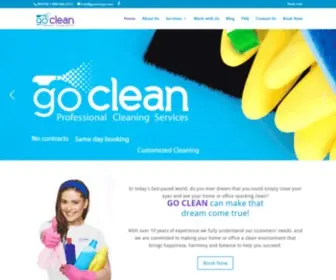 Gocleango.com(Go Clean) Screenshot