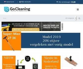 Gocleaning.nl(Groothandel voor Glazenwassers) Screenshot