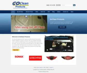 Gocleanproducts.com(GoCleanProducts) Screenshot