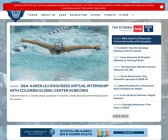 Gocolumbialions.com(Columbia University Athletics) Screenshot