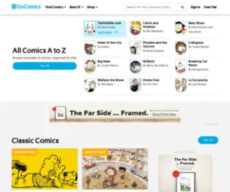 Gocomics.com(Today's Comics Online) Screenshot