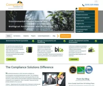 Gocomp1.com(Compliance Solutions) Screenshot