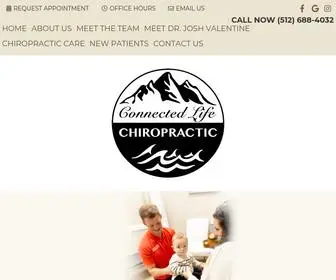 Goconnectedlife.com(Chiropractor Georgetown Dr. Josh Valentine) Screenshot