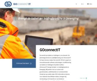 Goconnectit.nl(Specialisten kabels en leidingen) Screenshot
