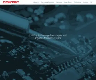 Gocontec.com(Contec) Screenshot