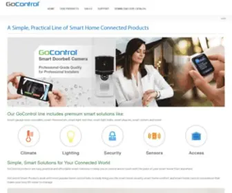 Gocontrol.com(Smart Home Automation Devices for Your Connected World) Screenshot