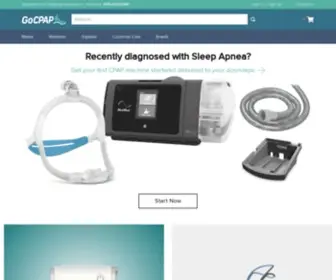 GocPap.com(Premium CPAP Machines) Screenshot