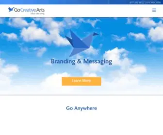Gocreativearts.com(Go Creative Arts) Screenshot