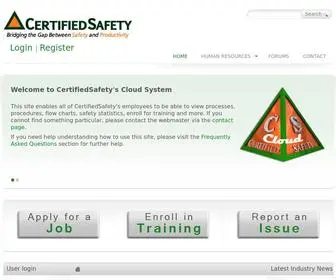 Gocscloud.com(Certified Safety Cloud) Screenshot