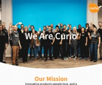 Gocurio.com(We are Curio) Screenshot