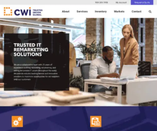 Gocwi.com(Computer Wholesalers) Screenshot