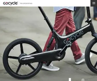 Gocycle.com Screenshot