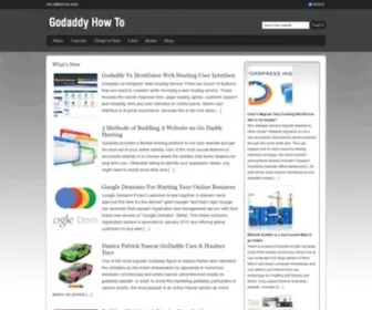 Godaddyhowto.com(Go Daddy How To) Screenshot