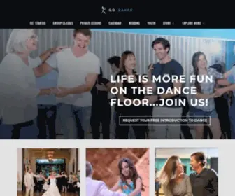 Godancestudio.com(Go Dance Studio) Screenshot