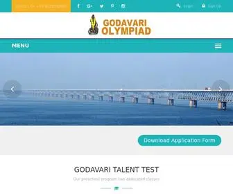 Godavaritalenttest.com(Godavari) Screenshot