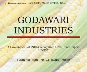 Godawari.com(Godawari Industries) Screenshot