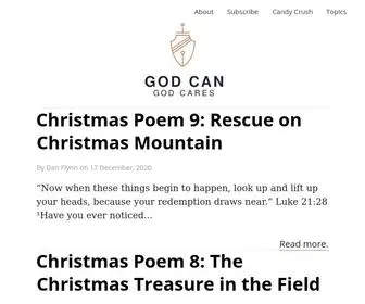 Godcangodcares.com(God Can) Screenshot