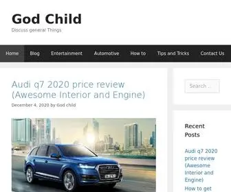 Godchildinternational.com(God Child) Screenshot