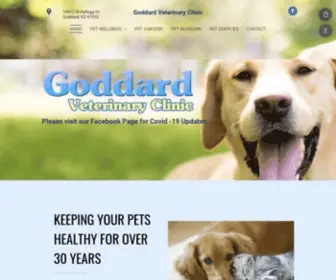 Goddardvet.com(Goddardvet) Screenshot