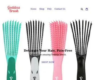 Goddessbrush.com(Goddess Brush) Screenshot