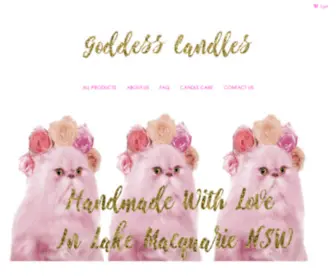 Goddesscandles.com.au(Goddess Candles) Screenshot