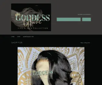 Goddessglamcollection.com(Goddess Glam Virgin Hair Collection) Screenshot