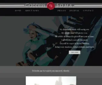 Goddesssoma.com(Soma Home) Screenshot