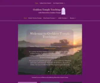 Goddesstempleteachings.co.uk(Goddess Temple Teachings) Screenshot