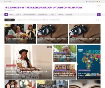 Godembassy.com(The Embassy of the Blessed Kingdom of God for all nations) Screenshot