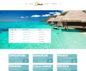 Godesti.com(Your Best Asian Travel Destination) Screenshot