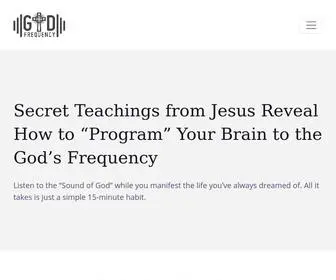 Godfrequency.co(God Frequency) Screenshot