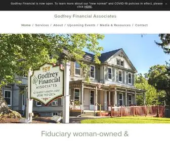 Godfreyfinancial.com(Godfrey Financial Associates' team of fiduciary financial consultants) Screenshot