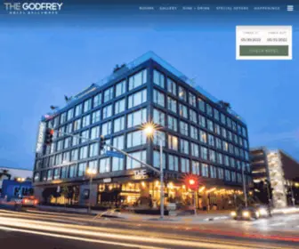 Godfreyhotelhollywood.com(The Godfrey Hotel Hollywood) Screenshot