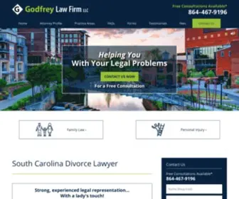 Godfreylawfirm.com(Godfrey Law Firm LLC) Screenshot