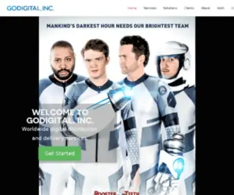 Godigital.com(GoDigital Networks Home) Screenshot